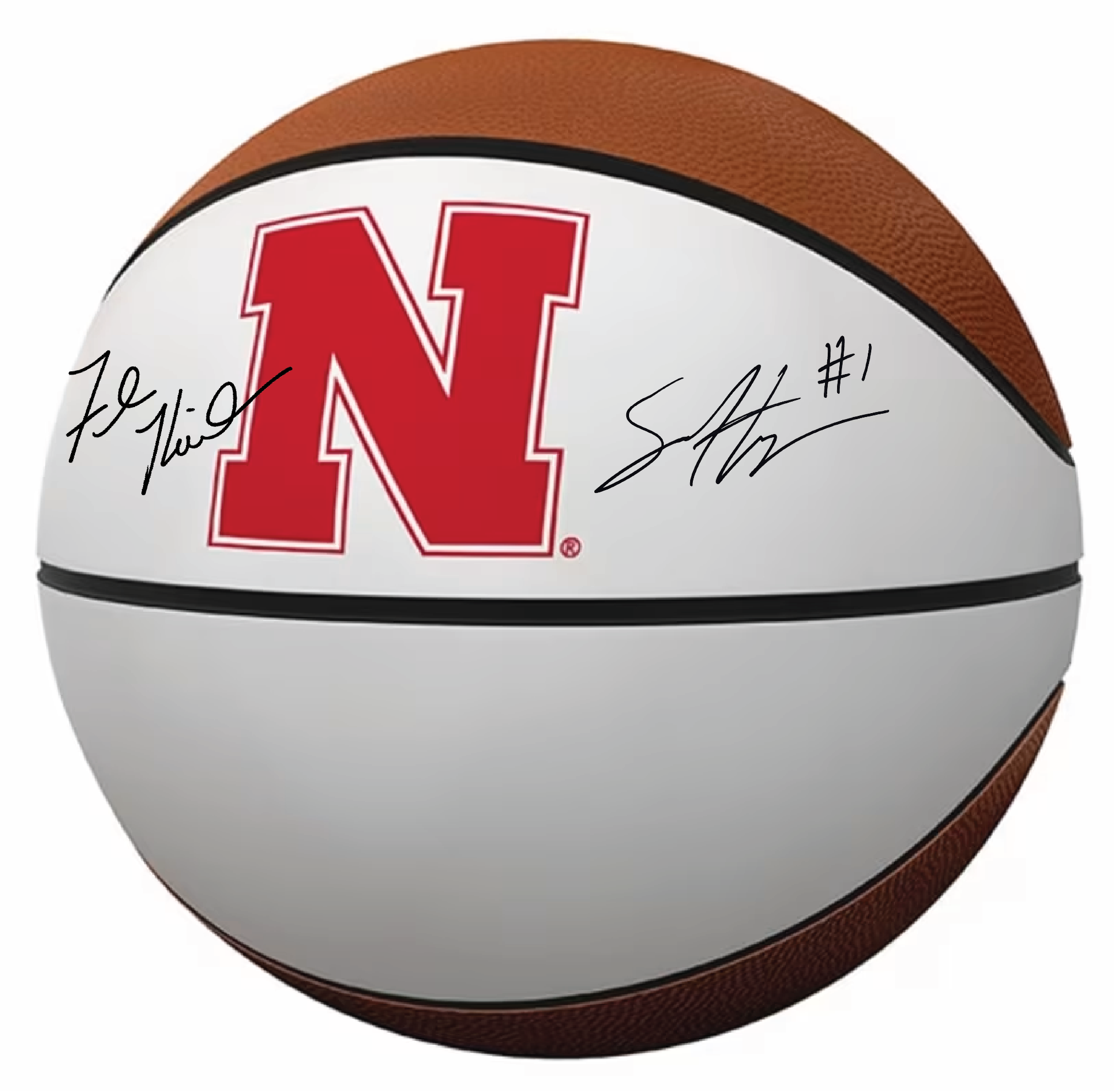 Fred and Sam Hoiberg Signed Nebraska Basketball